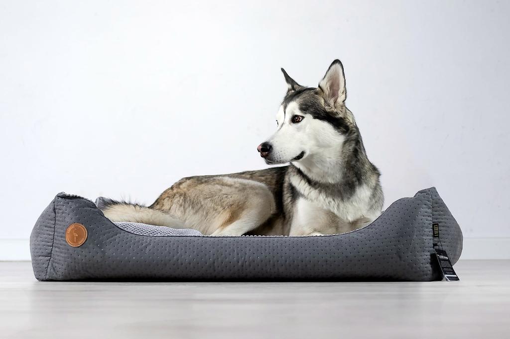 Caesar Sofa Gray Quilted - 60Cm X 50Cm