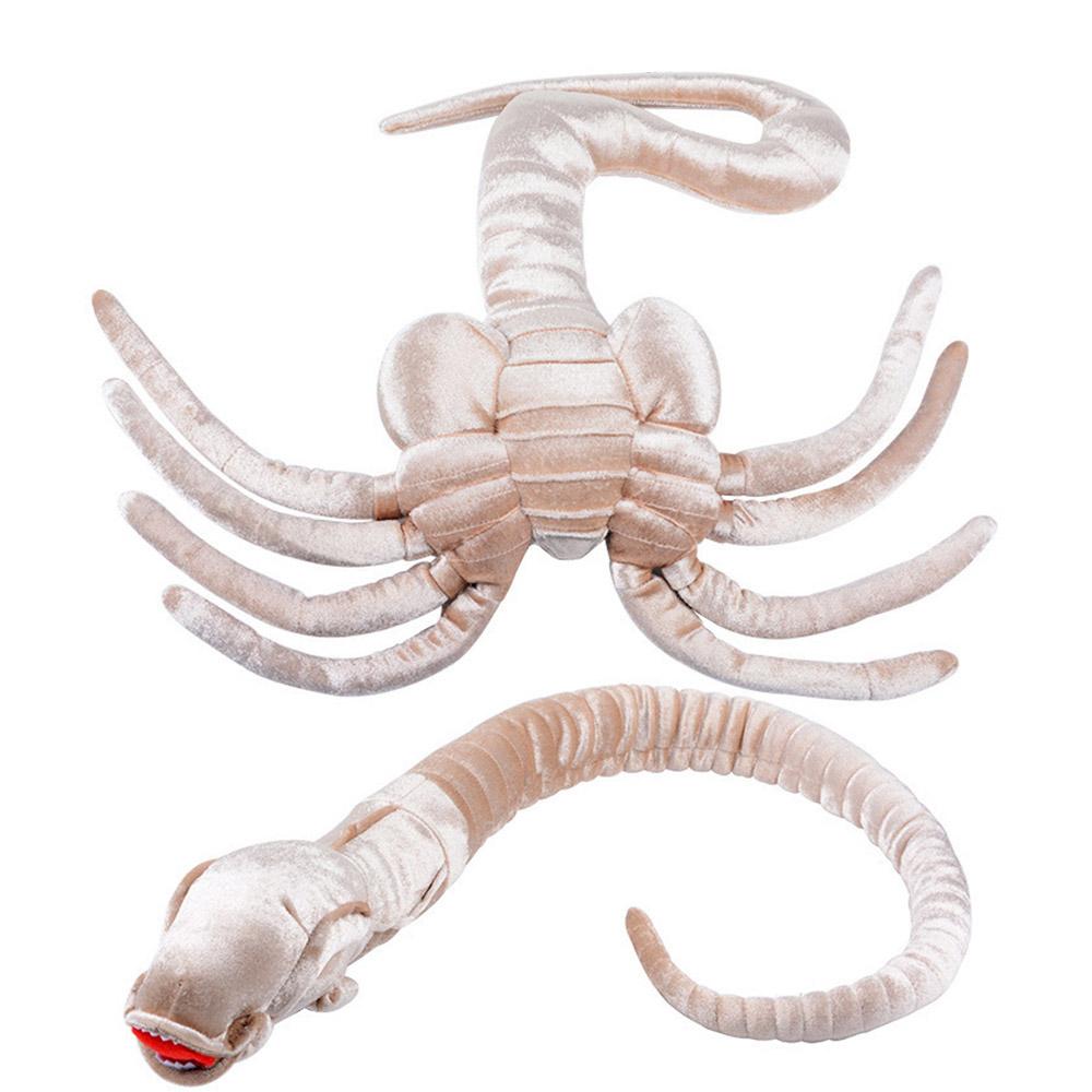 1/S Alien Chestburster Facehugger Plushie Cushioned Creature Predator Snuggly Plush Figure Surprise For Supporters Sons Birthday Holiday