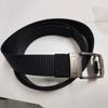 Versatile Men Nylon Zinc Zinc Alloy Belt Retro Letter Casual Belts Fashion Pin Buckle Belt  Jeans Matching