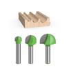 Wolframstahllegierung, 8 mm Schaftdurchmesser, Holzbearbeitung, Halbkreis-Fräser, hitzebeständig