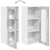 Hanging Cabinet with Door Concrete Grey 40 X 31 X 100 Cm Engineered Wood