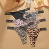 3Pcs/Set Low Waist Sexy Panties Women Thongs Rhinestones Letter G-string Sports Thong Shorts Briefs T-back Size XS-XL