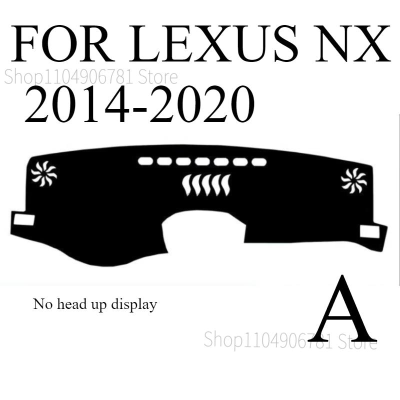 FOR LEXUS NX 2014- Car Dash Mat Dashmat Dashboard Mat Cover Sun Shade Dash Board Cover Carpet Accessories