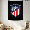 Club Atltico De Madrid Crest Threepiece Set 1 Duvet Cover 2 Pillowcase Without Core Bedding Set Soft And Comfortable