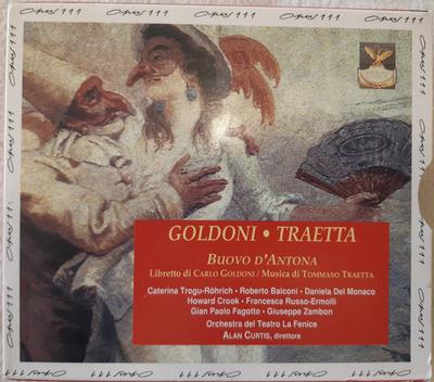 CD TOMMASO TRAETTA, CARLO GOLDONI, ORC - Buovo d'Antona OPS309091 Opus 111 1993 France Classique Occasion