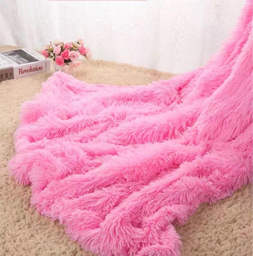 All Seasons Bedroom Warm Blanket Solid Color Blanket Studio Shooting Supplies Air Conditioner Blanket