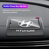 Car Dashboard Non Slip Mat Sticky Silicone Pad For Hyundai IONIQ Sonata Elantra Grandeur I20 I10 SantaFe I30 Palisade Bayon HB20 T1