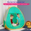 Foldable Kid Play Tents Pop Up Tent Kids Camping Set Indoor Outdoor Camping Tent  Toddlers