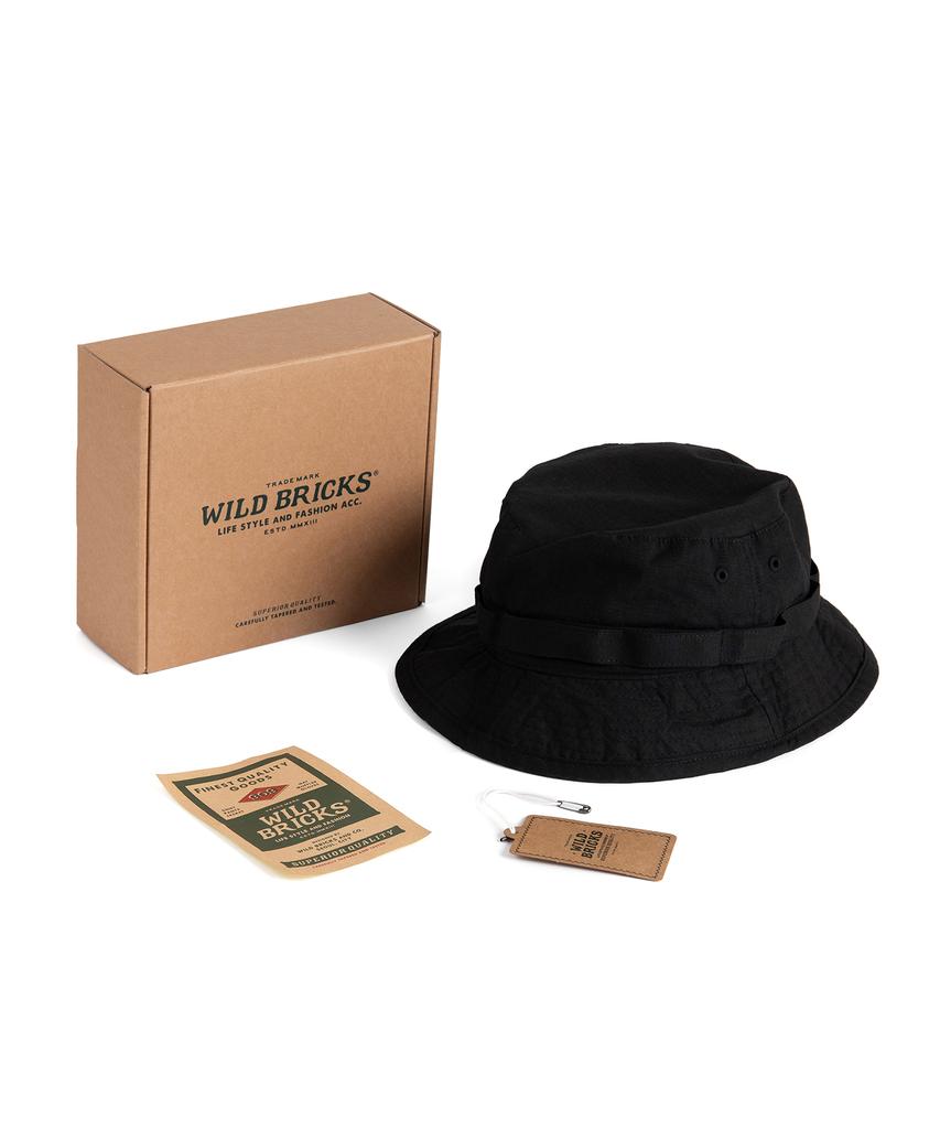 Waildeubeuligseu W23 Ripstop Boonie Hat (Black)