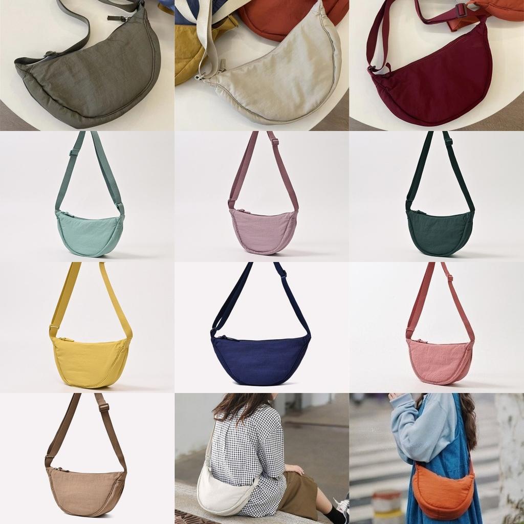 Nyl Hobos Women's Shoulder Dumpling Bag Large Capacity Travel Crossbody Half Mo Bags Outdoor Phe Pouch Handbags Wholesale