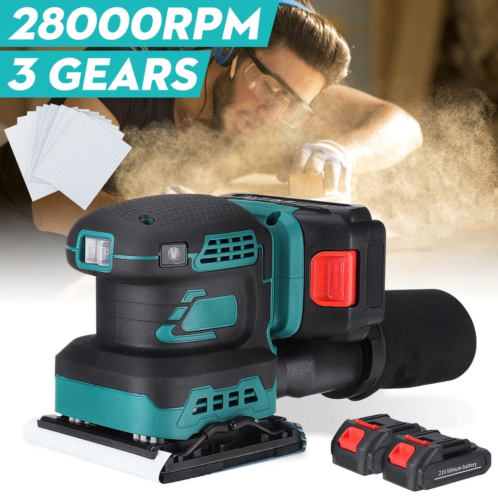 8000/10000/12000RPM Brushless Random Orbital Electric Sheet Sander Dust Exhaust Power Tools Wood Grinder Polishing Machine