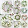 Charming 40cm Artificial Rose Peony Flower Garland With No Color Fading