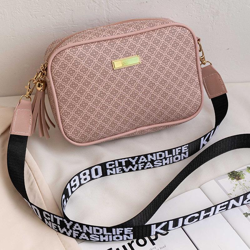 Yogodlns Мода Печать Квадратная сумка для женщин PU Кожа Плечо ...