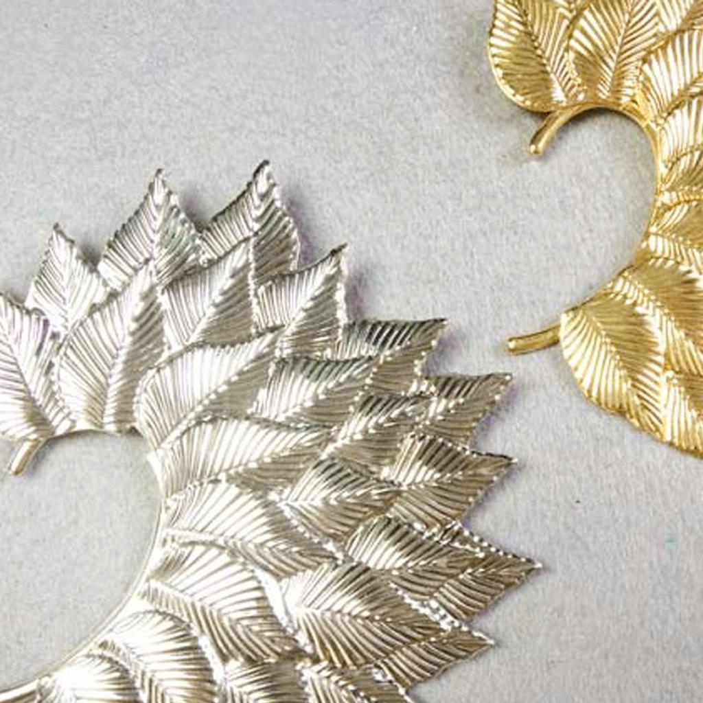 Big Leaf Earring Cuff Non Piercing Ears Clip Fashion Jewelry Decoration Gifts