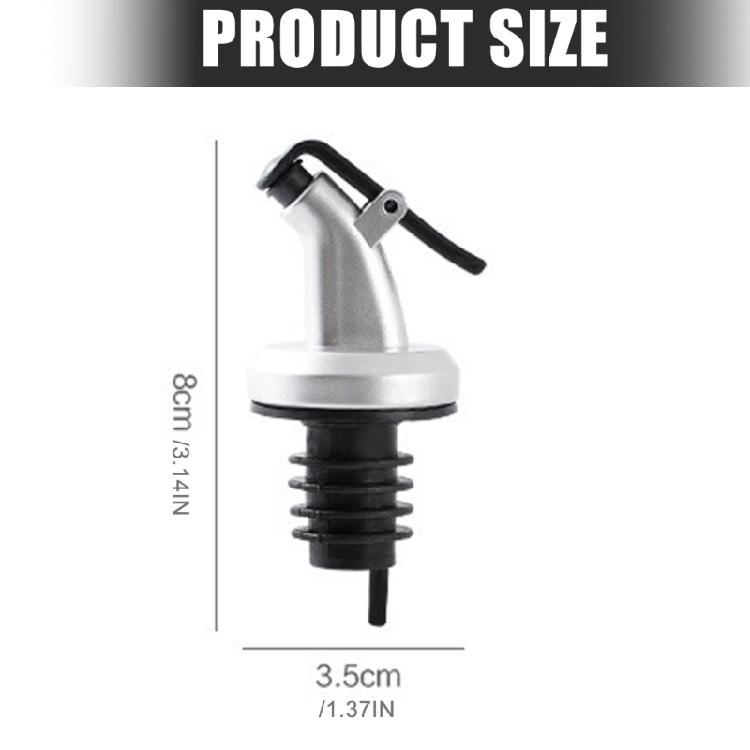 Leak Proof Spout for Condiment Liquor Bottles Household Kitchen Seasoning Bottles Stopper Dispenser Accessories