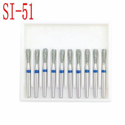 10 Stück Dental Diamantbohrer Bohrer Dia-Bohrer für Hochgeschwindigkeitshandstück Medium FG 1,6 mm Zahnarztwerkzeuge SI-51