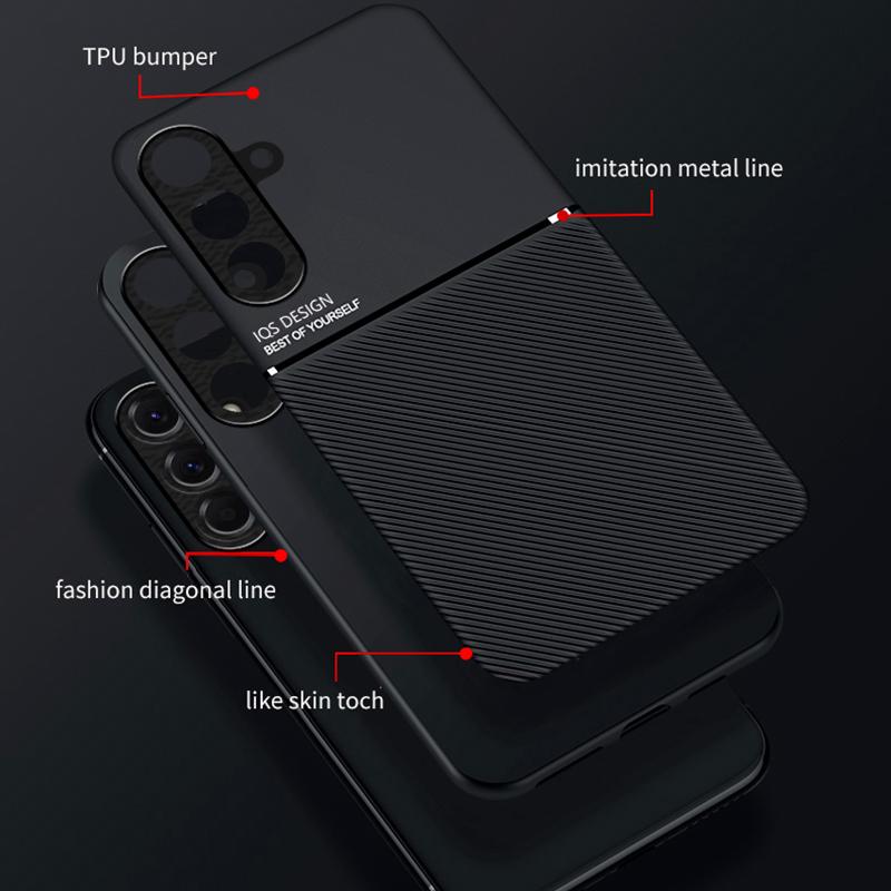 Magnetic Case For Samsung Galaxy A57 A56 A37 A36 A26 A17 A16 A07 A06 Matte Anti Slip Phone Case