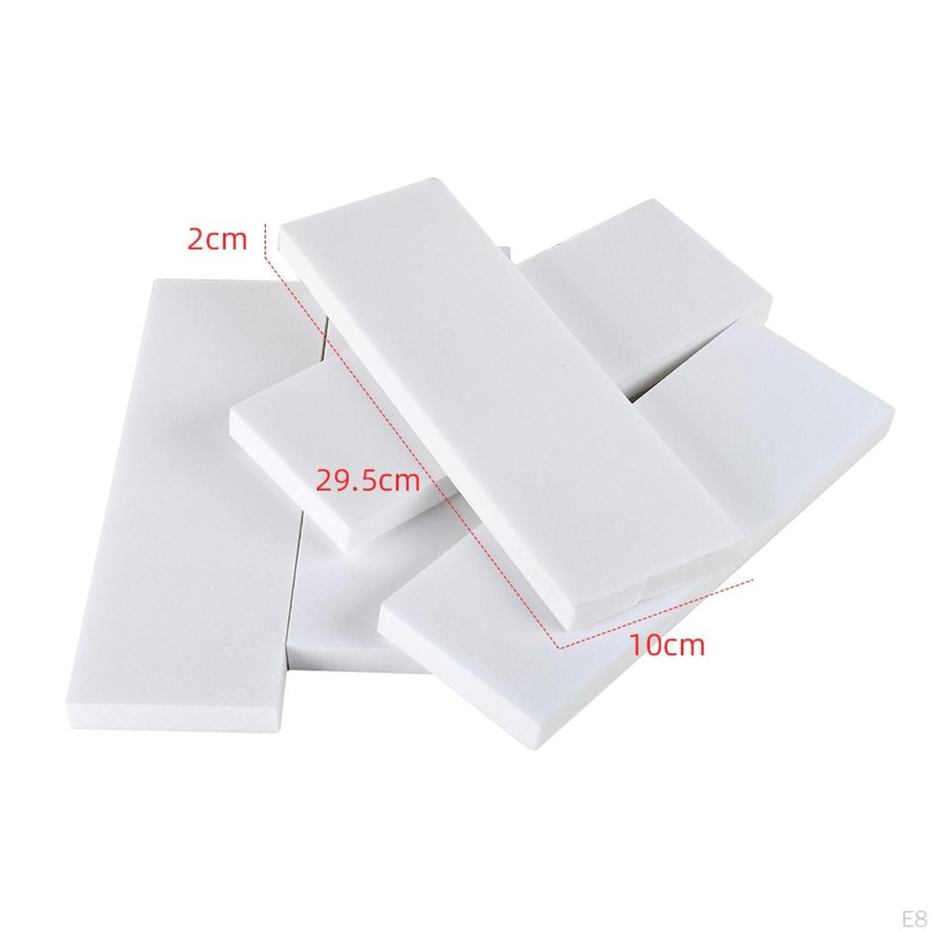 5 Pack Polystyrene Sheet Diorama Base Building Tiles for dollhouse, Crafting, Modeling Projects