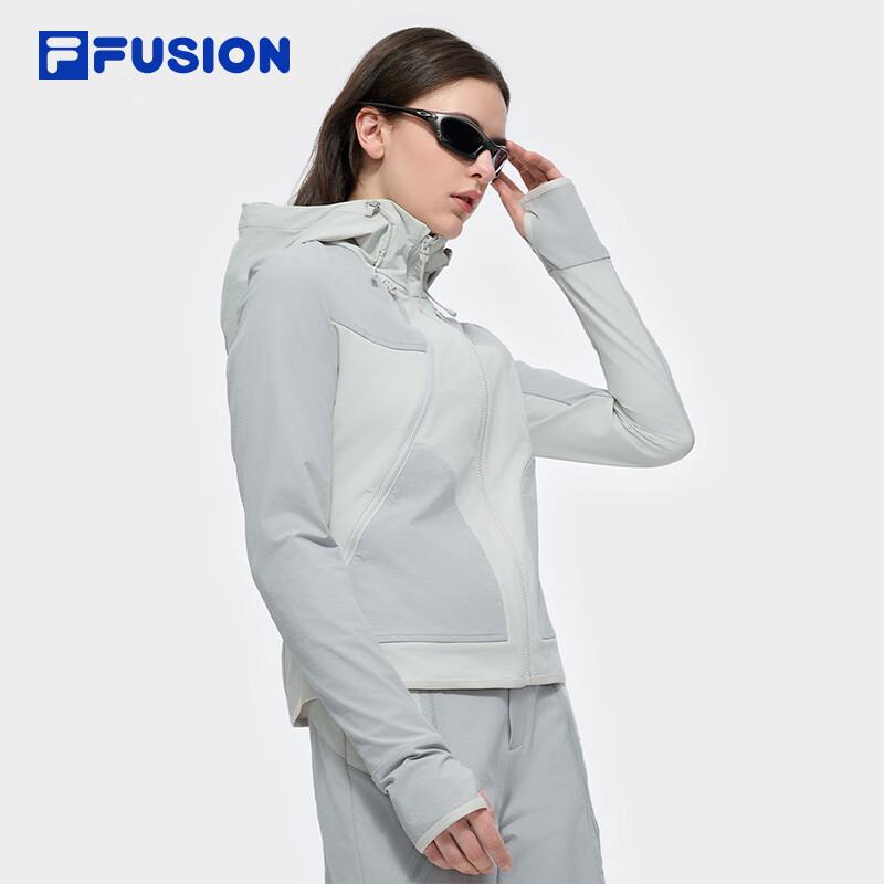 FILA FUSION Women's Colorblock Hooded Woven Jacket