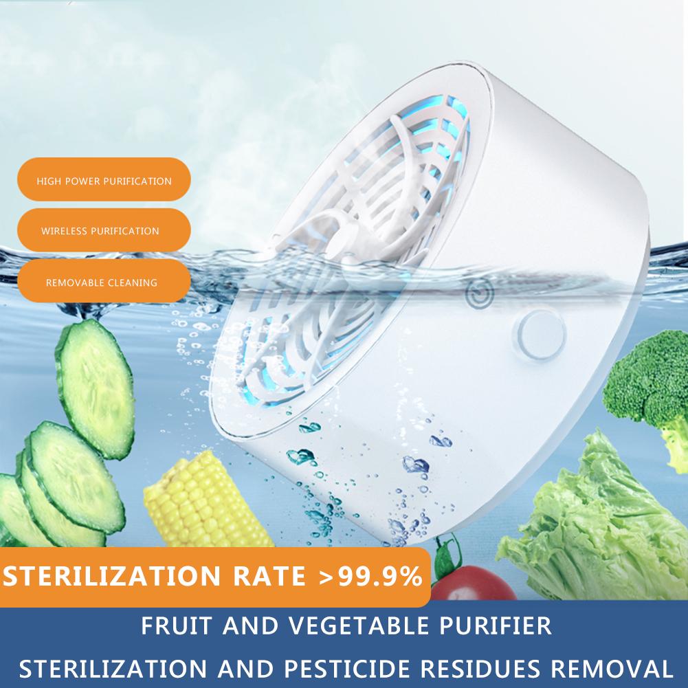 Dishwasher Fruit Vegetable Washing Machine Portable Wireless Fruit Food Purifier Household Food Cleaner Machine Removes Pesticid