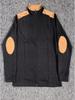 Men's Autumn Casual Embroidered Long Sleeve Zip-Up Jacket with Turn-Down Collar