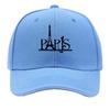 Paris Eiffel Tower Print Adjustable Snapback Hat Casual Outdoor Cap Sandwich Baseball Cap