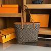 Bolsa tote premium para o dia a dia, bolsa estampada de luxo leve de grande capacidade para mulheres, nova moda outono 2026 bolsa de ombro