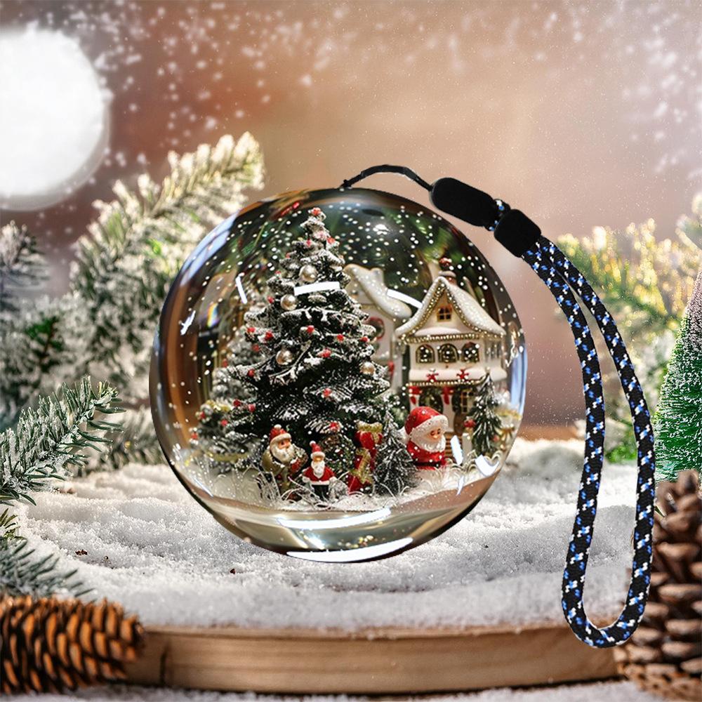 3D Crystal Ball Video Player Audio Video Display Electronic Ball Memory Ball Birthday Gift Souvenir For Family And Friends