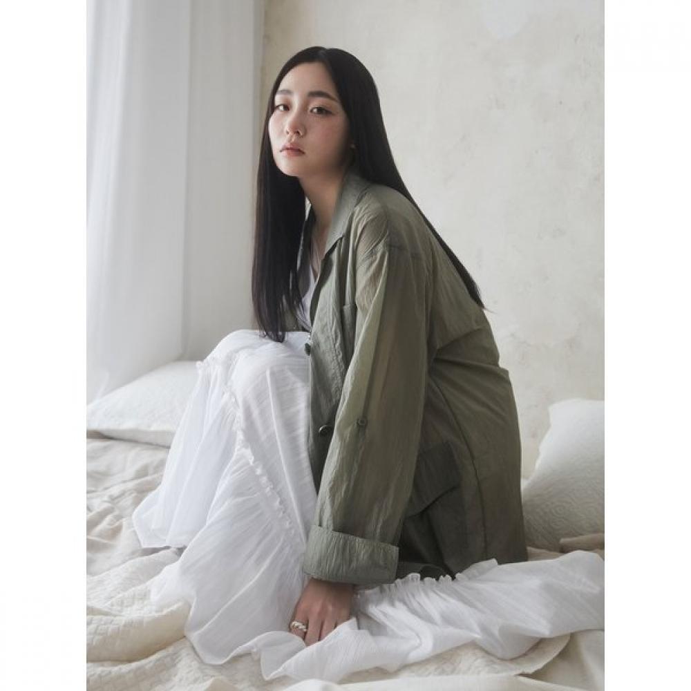 Cc Collect Легкая нейлоновая повседневная куртка C252msf036 KA (khaki)/66