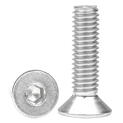 316 Stainless Steel Hex Socket Flat Head Screw M3-M8