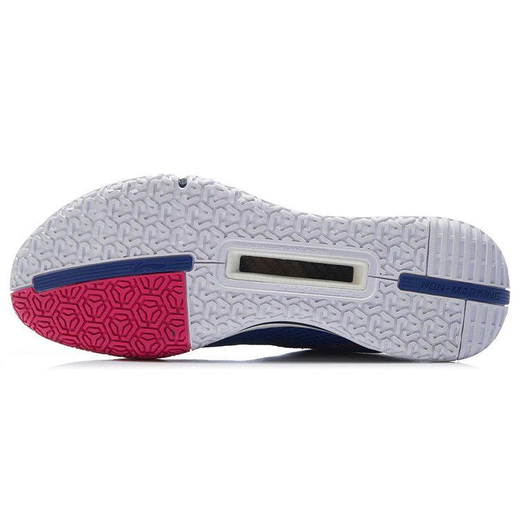 Li Ning Saga SE Badminton Shoes Men's Low Top Blue AYZR007-2