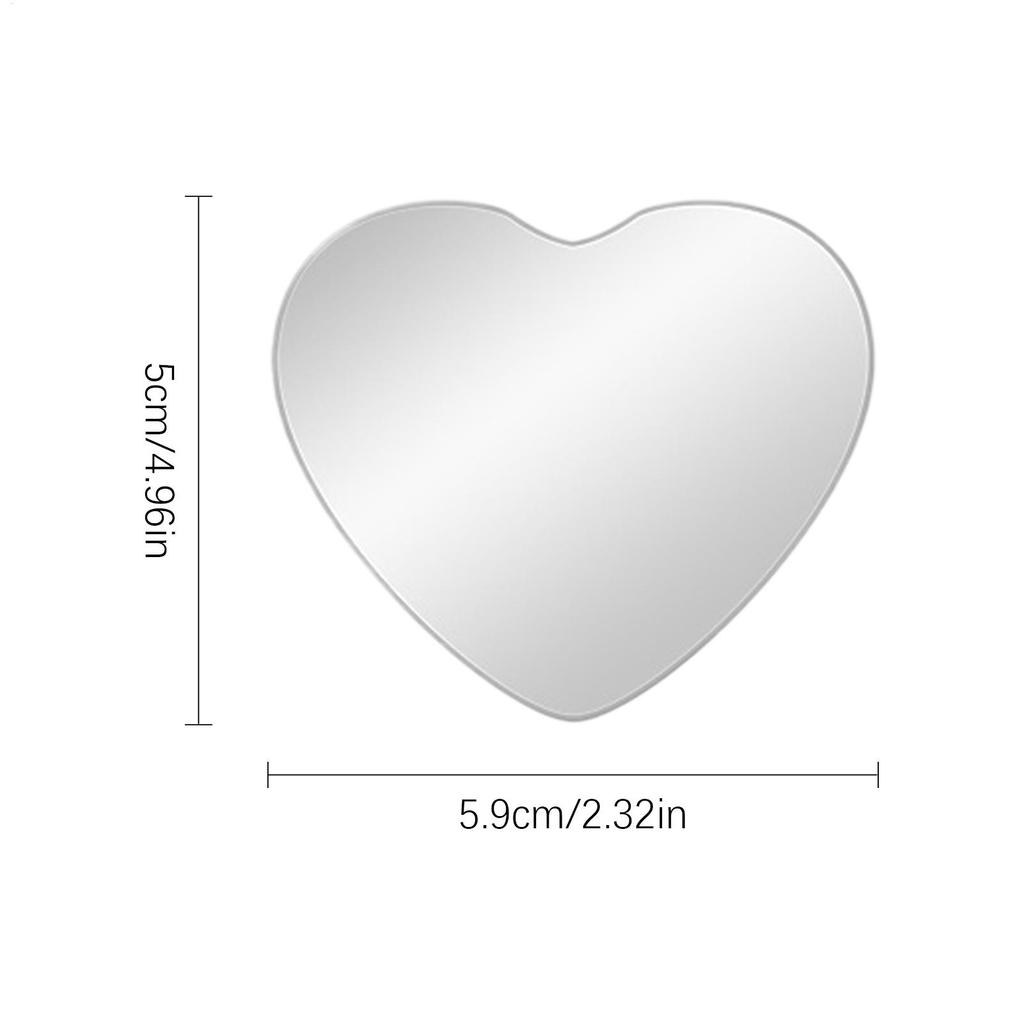 For Trucks Side View Mirror Blind Spot Removable Wide Angle Convex Rearview Mirror Rearview Convex 2 Piece Stick On Accessories