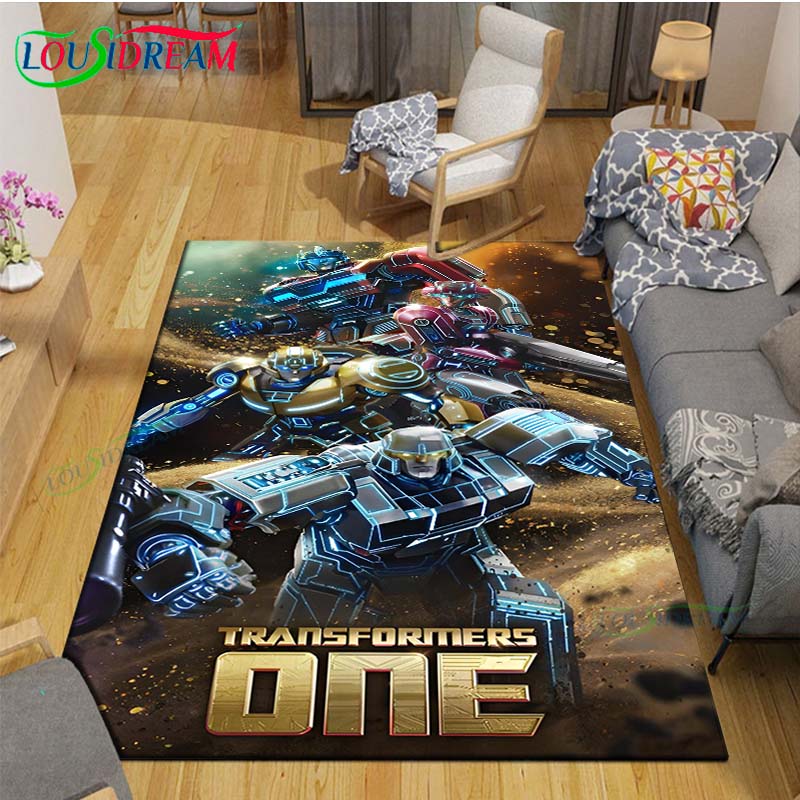 2025 Fashion 3D Cartoon Character Deform Printed Carpet Living Room Anti-Skid Area Rug Kids Bedroom Mats Yoga Mat Carpet Decor