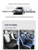 Emgrand Car Seat Cushion - Full Coverage, Universal Fit for All Seasons