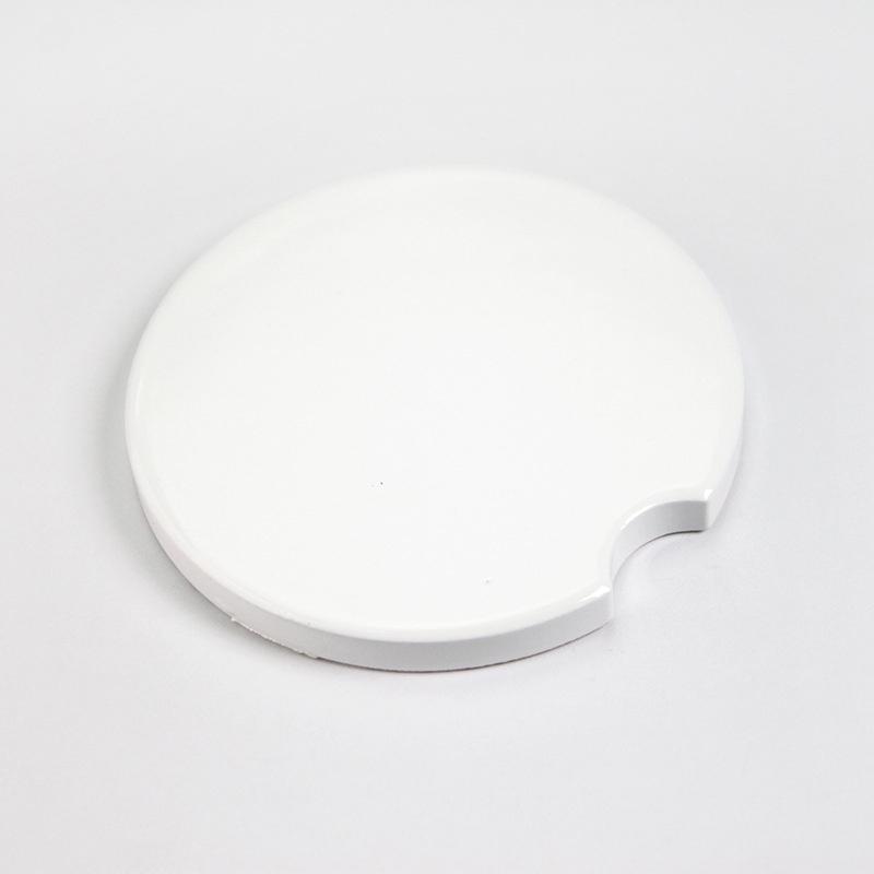 2Pcs Absorbent Ceramic Car Coaster Anti-Slip Heat-Insulating Absorbent Coaster Car Stable Universal Auto Cup Holder Cup Pad