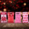 Valentine's Day Treat Bags Storage Organizers for Parties and Celebrations-50pcs