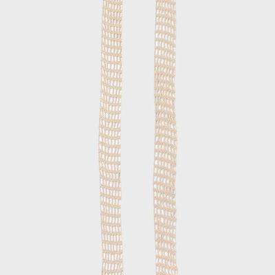Eireve CROCHET LONG SCARF (BEIGE)
