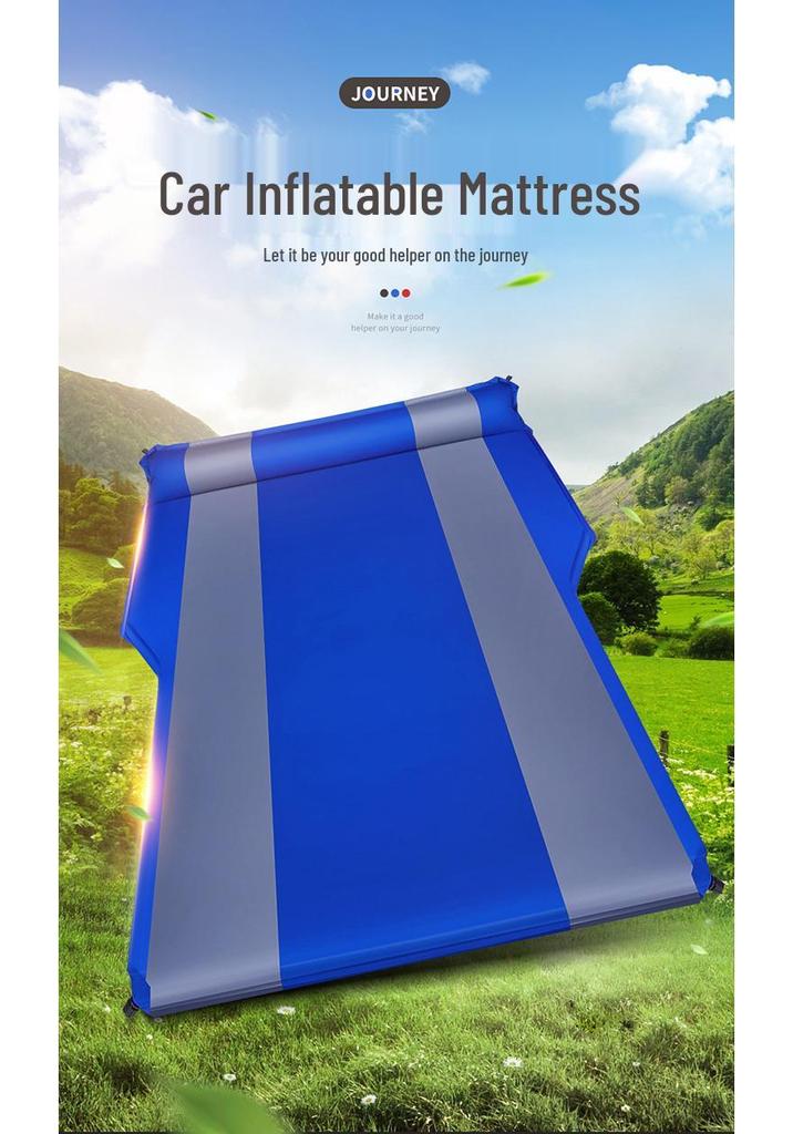Thickened Travel Car Mattress: SUV Inflatable Bed for Self-Driving Tours