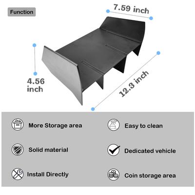 For Refreshed 2025-2025 2025 2025 Silverado/Sierra 1500 Center Console Glove Dividers Organizer Interior Glove Storage Box Tray
