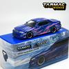 QEZT6 Tarmac Works 1:64 TW VERTEX Toyota Mark II JZX100 Blue Metallic Chase alloy car model