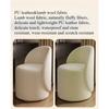 Light Luxury Nordic High Back Vanity Chair, Simple Manicure & Makeup Stool for Bedroom