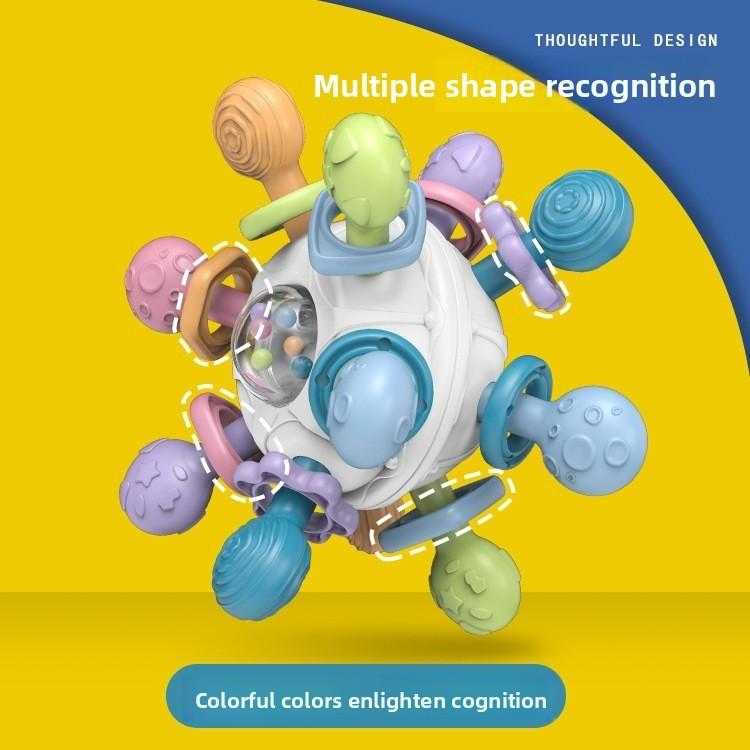 Baby Handheld Chew Toy Plastic Soft Grip Infants
