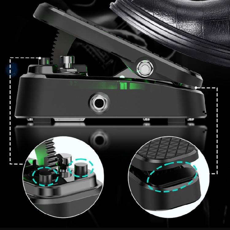 Powerful Guitar Effects Stompbox Professional Sound Customization Plastic Body Footswitch Suitable for Stage Practice