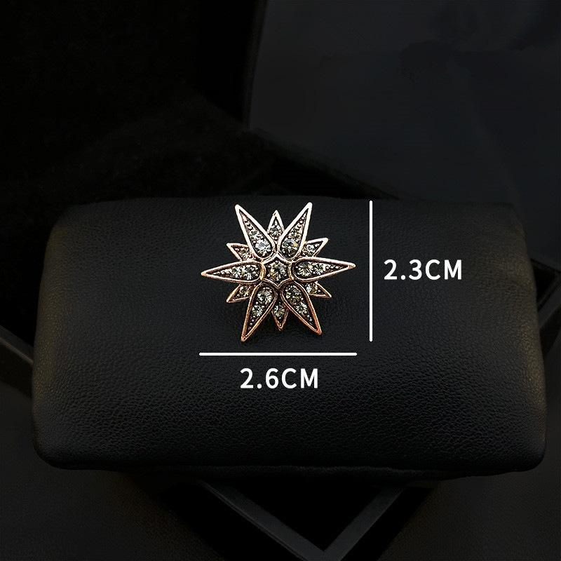 Men's Suit Brooch Groom Wedding Collar Flower Korean Version Wedding Collar Pin Suit Pin Brooch Simple Badge Accessories