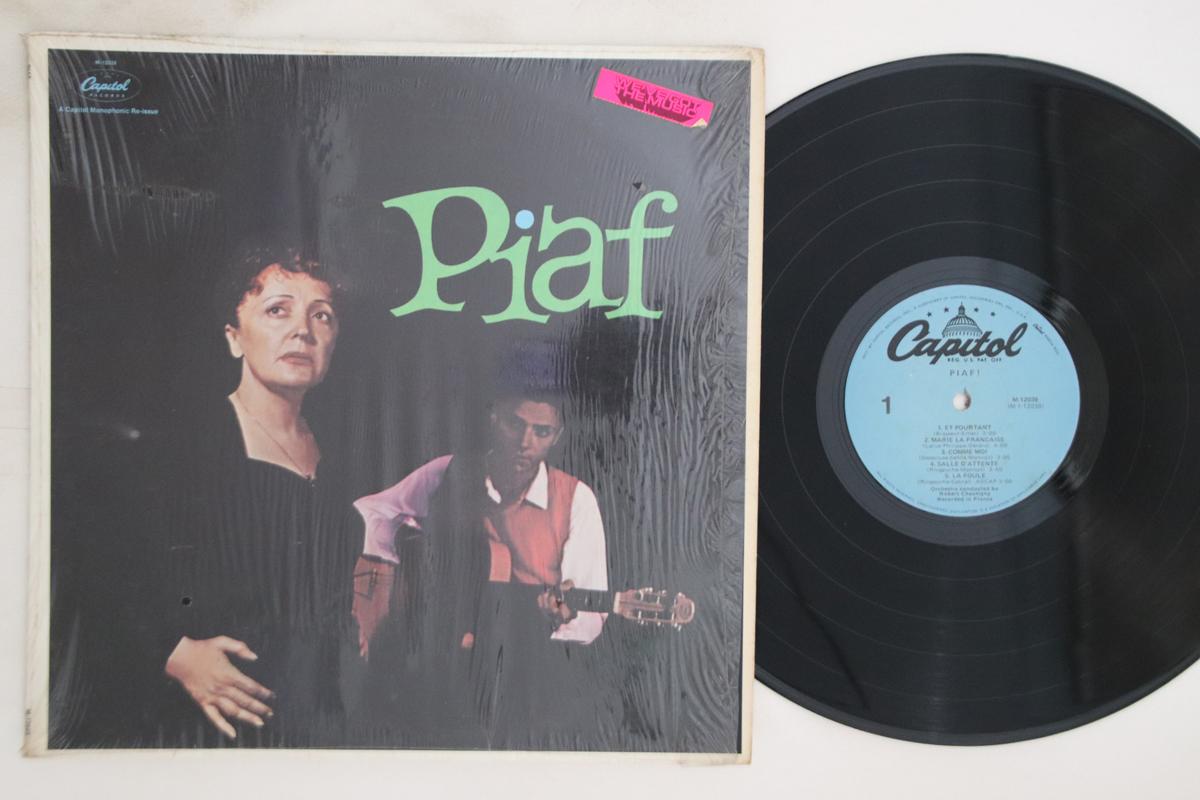 

LP Record EDITH PIAF, THE ORCHESTRA OF ROBERT - Piaf! M12038 CAPITOL 1980 US Pop Used