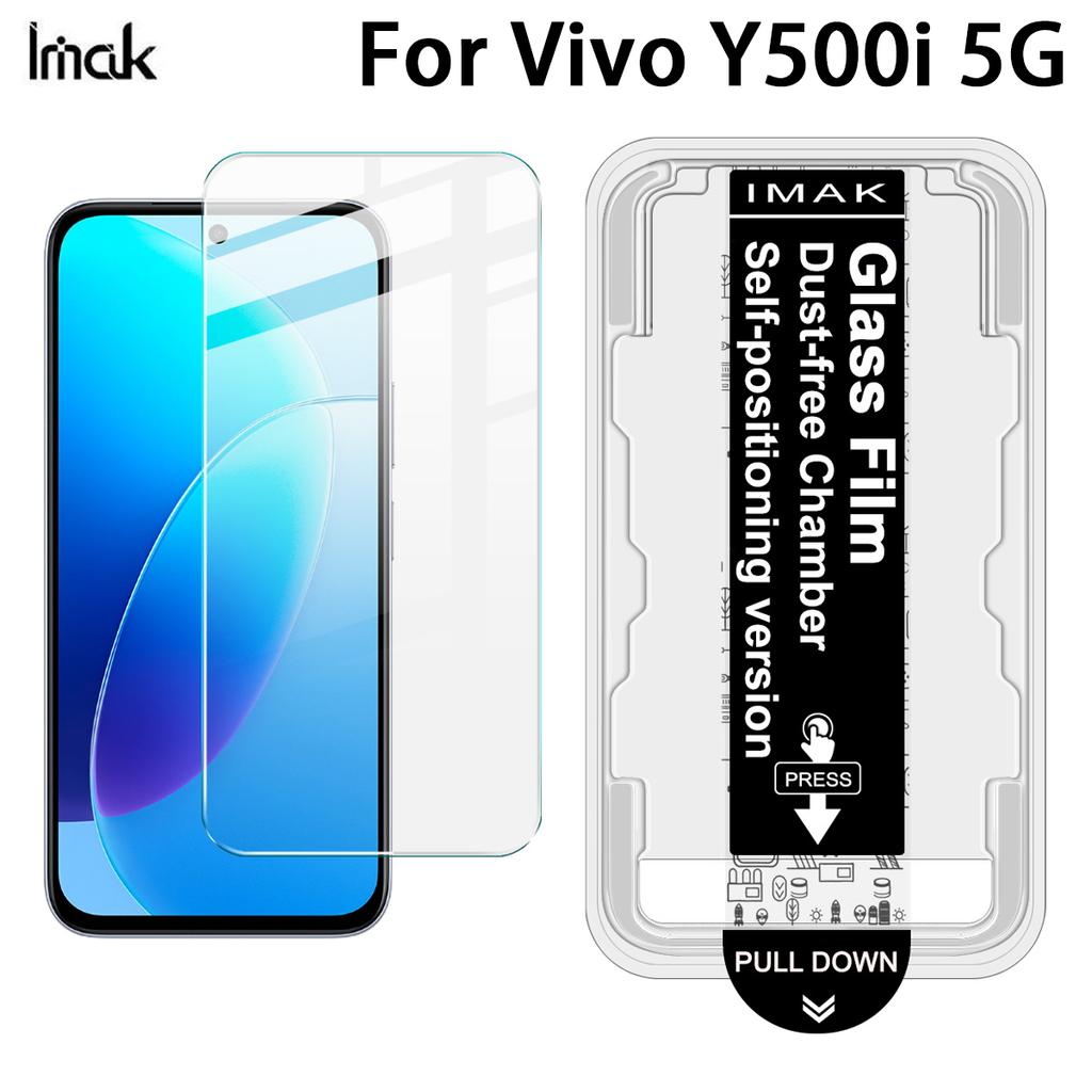For Vivo Y500i 5G Glass IMAK Dust-free Cabin H Series Tempered Glass Film