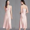 Yaoting Plus Size Ice Silk Camisole Nightdress for Women - Sexy Summer Loungewear CQ311