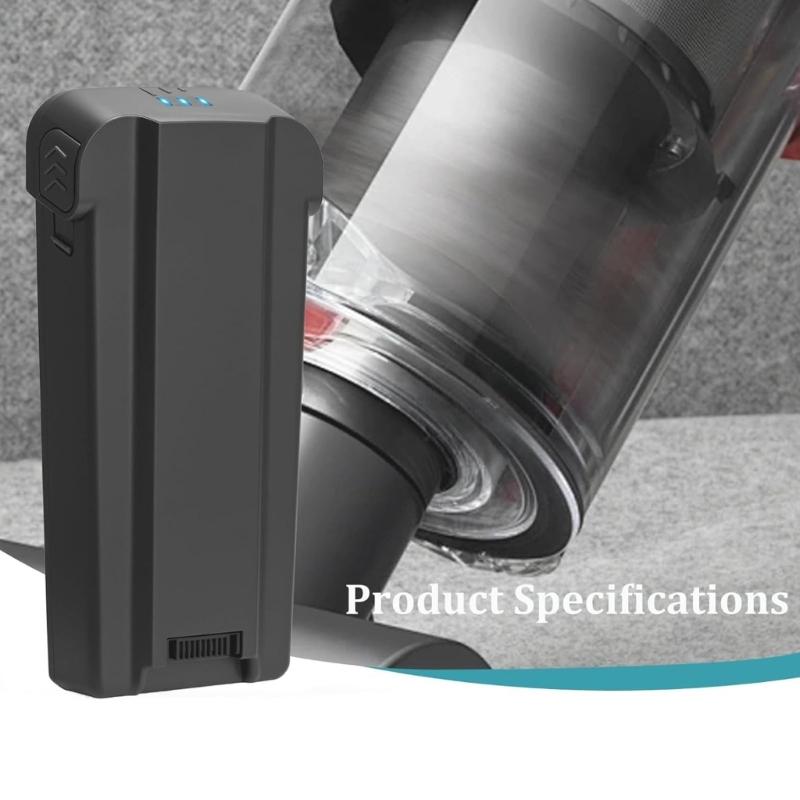 Long Lasting 2500mAh Robotic Vacuum Battery 25.2V Replacement Power for Extended Cleaning Event and Fast Charging