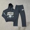 Broken Planet Streetwear Mikina s kapucí Tepláky Pánská Bavlněná Mikina s dlouhým rukávem a kapucí Ležérní Kalhoty