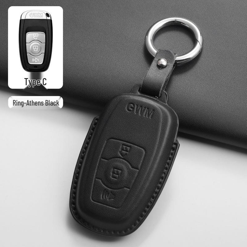 Key Cover for Great Wall Haval: Compatible with H6, M6 Plus, H2 2nd Gen, Big Dog, F7, H9, Divine Beast, and Chitu Models